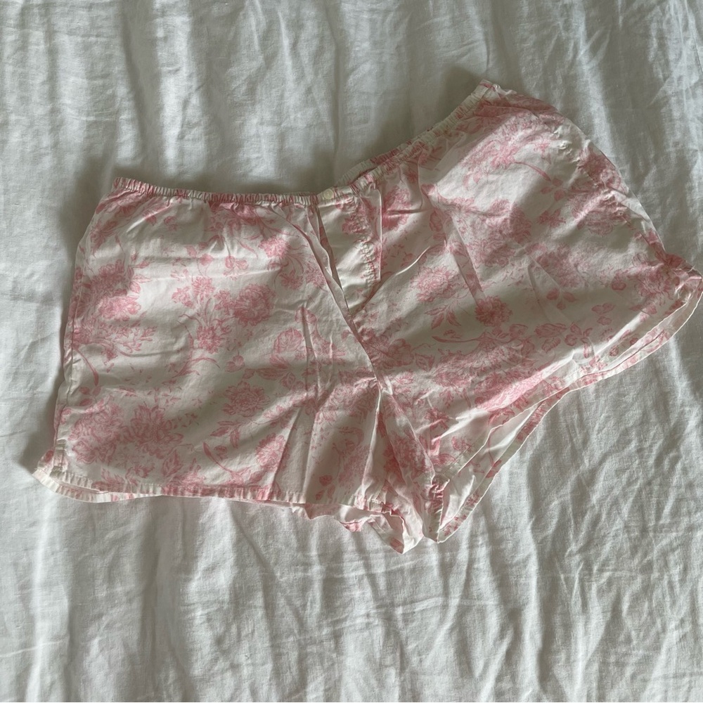 Aerie Poplin Pink Shorts